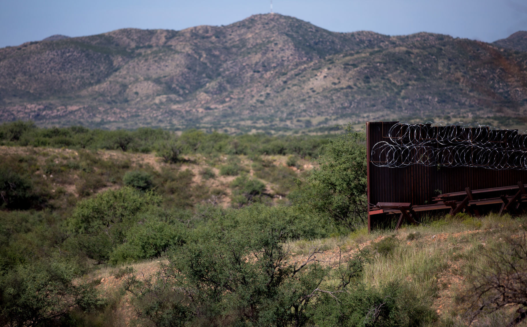 U.S. – Mexico border near Sasabe and Lukeville, Ariz.